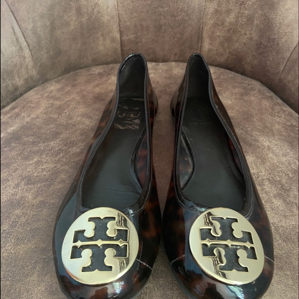 Tory Burch Tortoise Shell Ballet Flats